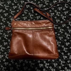 Leather Crossbody Shoulder Bag